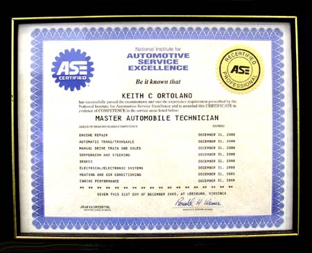 Asian Imports Certificate image 2